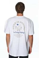 WORK IS BORING OVERSIZED TEE - Rip Curl